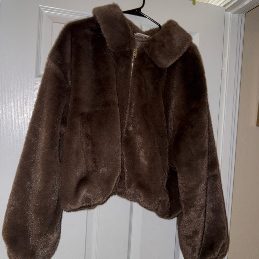 Camila Coehlo Revolve Brand New with Tags Faux Fur Jacket
